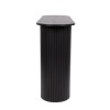 Consola Glina, MDF, neagra, L.120 cm, MIFU000129-BK