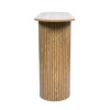 Consola Glina, MDF, natural, L.120 cm, MIFU000129-WOOD