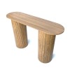 Consola Glina, MDF, natural, L.120 cm, MIFU000129-WOOD