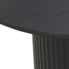 Masuta de cafea Tornio, MDF, neagra, D.80 cm, MIFU000132-BK