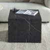 Masuta de cafea Pori, MDF, aspect marmura, gri, L.60 cm, MIFU000133-GY
