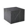 Masuta de cafea Pori, MDF, aspect marmura, gri, L.60 cm, MIFU000133-GY