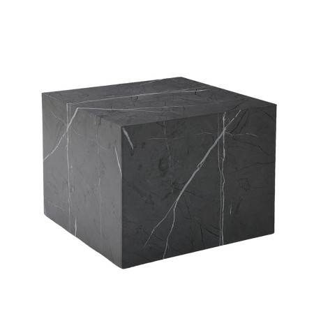 Masuta de cafea Pori, MDF, aspect marmura, gri, L.60 cm, MIFU000133-GY