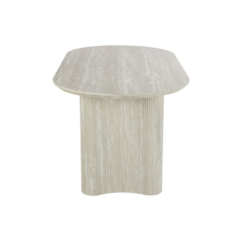 Masa dining Tornio, MDF, gri, L.180 cm, MIFU000134-LGY