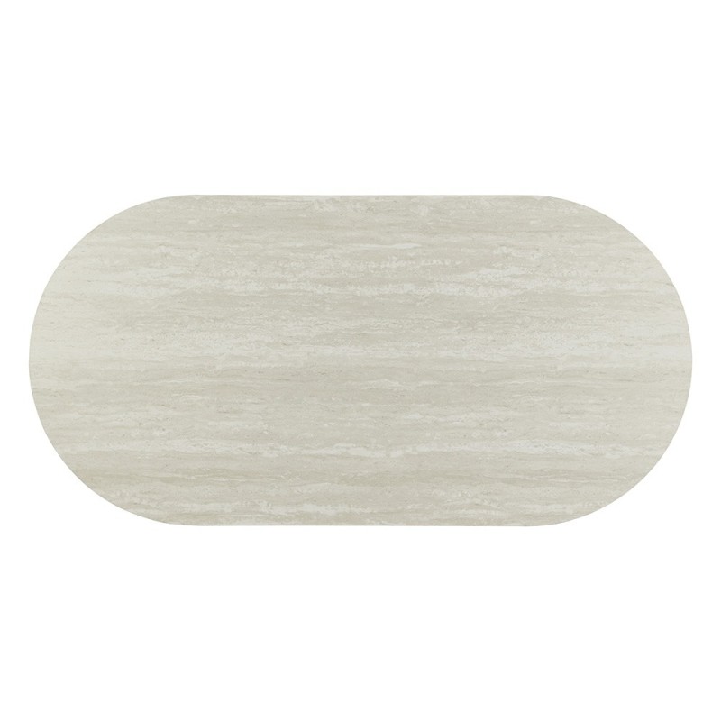 Masa dining Tornio, MDF, gri, L.180 cm, MIFU000134-LGY
