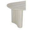 Masa dining Tornio, MDF, gri, L.180 cm, MIFU000134-LGY