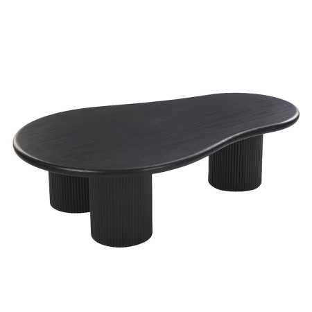 Masuta de cafea Tornio, MDF, neagra, L.130 cm, MIFU000135-BK