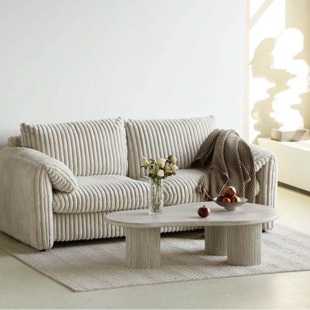 Masuta de cafea Tornio, MDF, gri, L.130 cm, MIFU000135-LGY