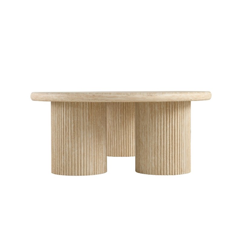 Masuta de cafea Tornio, MDF, bej, L.130 cm, MIFU000135-SD