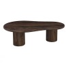 Masuta de cafea Tornio, MDF, aspect de nuc, maro, L.130 cm, MIFU000135-WALN