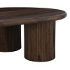 Masuta de cafea Tornio, MDF, aspect de nuc, maro, L.130 cm, MIFU000135-WALN