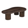 Masuta de cafea Tornio, MDF, aspect de nuc, maro, L.130 cm, MIFU000135-WALN