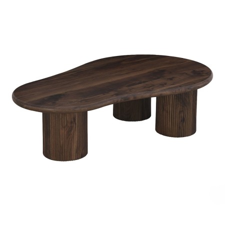 Masuta de cafea Tornio, MDF, aspect de nuc, maro, L.130 cm, MIFU000135-WALN