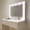 Masa toaleta Boden, MDF, alba, L.80 cm, MIFU000139-UN