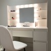 Masa toaleta Nora, MDF, alba, L.110 cm, MIFU000140-UN