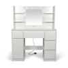 Masa toaleta Nora, MDF, alba, L.110 cm, MIFU000140-UN
