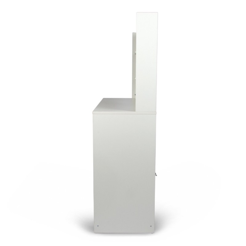 Masa toaleta Nora, MDF, alba, L.110 cm, MIFU000140-UN