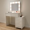 Masa toaleta Trosa, MDF, alba, L.80 cm, MIFU000141-UN