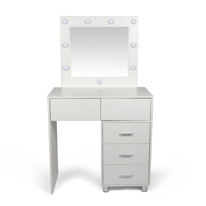 Masa toaleta Trosa, MDF, alba, L.80 cm, MIFU000141-UN