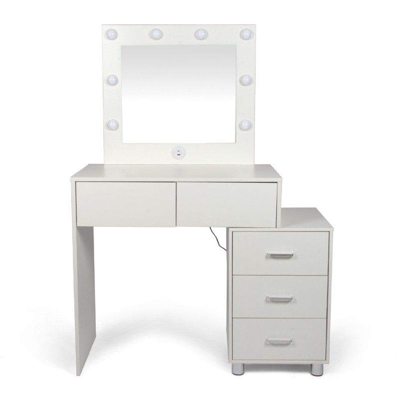 Masa toaleta Trosa, MDF, alba, L.80 cm, MIFU000141-UN
