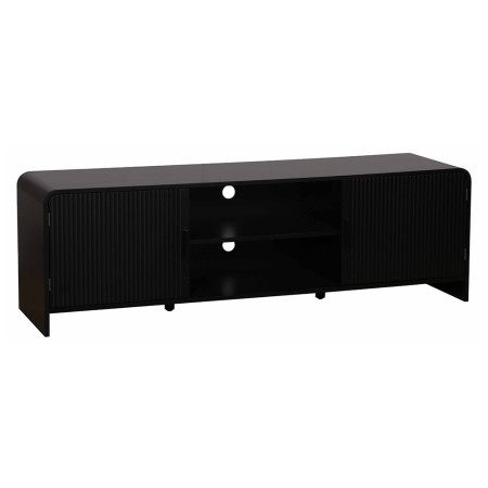 Comoda TV Camden, MDF, neagra, L.160 cm, MIFU000146-BK