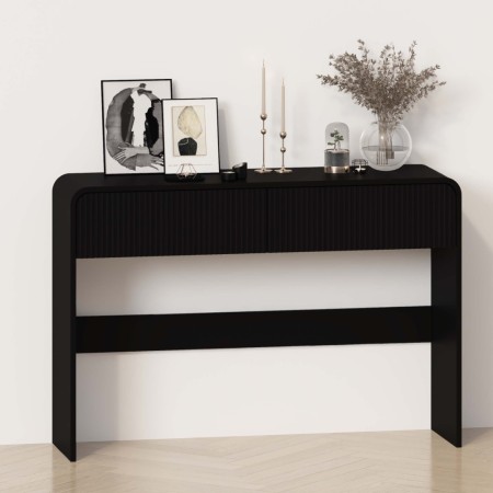 Consola Camden, MDF, neagra, L.110 cm, MIFU000147-BK