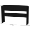 Consola Camden, MDF, neagra, L.110 cm, MIFU000147-BK