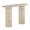Consola Geneva, MDF, aspect travertin, bej, L.120 cm, MIFU000149-BG