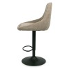 Scaun bar Sines, metal, poliester, maro, H.118 cm, MIFU000154-MRM