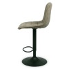 Scaun bar ajustabil Luzia, metal, poliester, maro, H.117 cm, MIFU000156-MRM