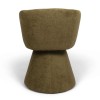Scaun dining Sezana, metal, poliester, verde, H.79 cm, MIFU000174-GR