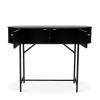 Consola Samara, MDF, neagra, L.100 cm, MIFU000180-BK