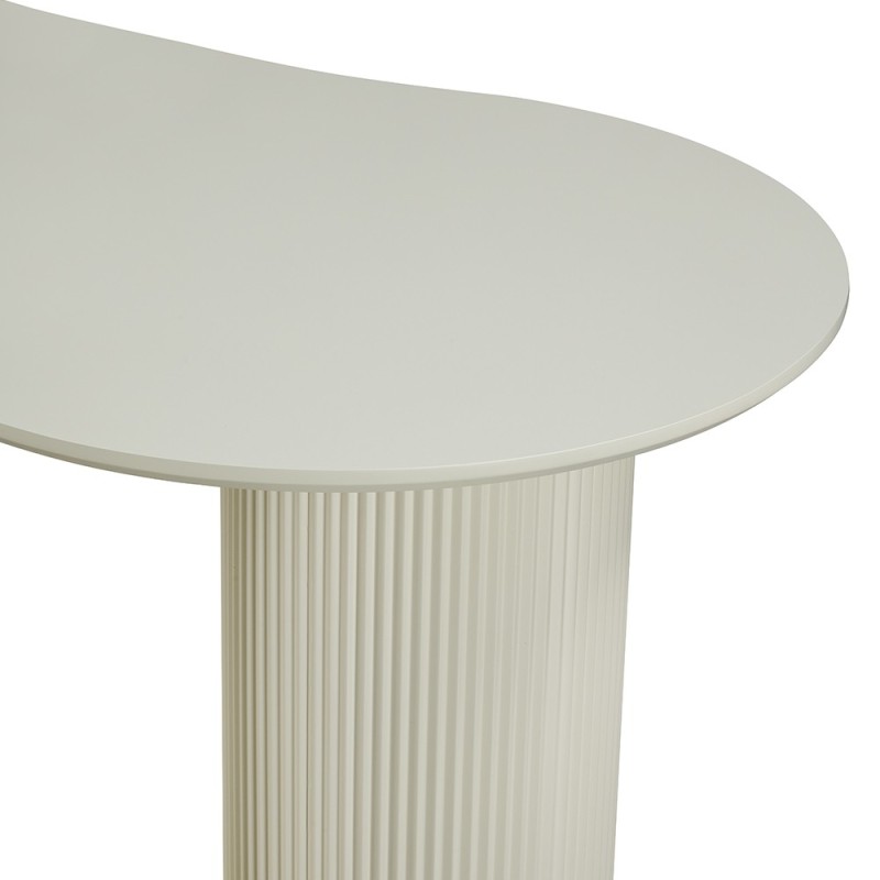 Masa dining Motala, MDF, crem, L.180 cm, MIFU000182-WH