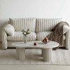 Masuta cafea Tovuz, MDF, gri deschis, L.130 cm, MIFU000196-LGY