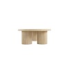 Masuta cafea Tovuz, MDF, bej, L.130 cm, MIFU000196-SD