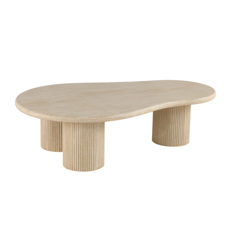 Masuta cafea Tovuz, MDF, bej, L.130 cm, MIFU000196-SD