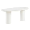 Masa dining Utena, MDF, alba, L.200 cm, MIFU000197-WH
