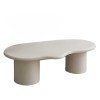 Masuta cafea Utena, MDF, alb mat, L.120 cm, MIFU000199-WH