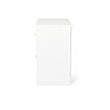 Noptiera Navan, MDF, alba, H.52 cm, MIFU000202-WH