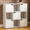 Biblioteca Tramore, MDF, alba, H.90 cm, MIFU000205-WH