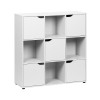 Biblioteca Tramore, MDF, alba, H.90 cm, MIFU000205-WH