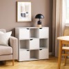 Biblioteca Tramore, MDF, alba, H.90 cm, MIFU000205-WH
