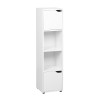 Dulap Shannon, MDF, alb, H.120 cm, MIFU000206-WH