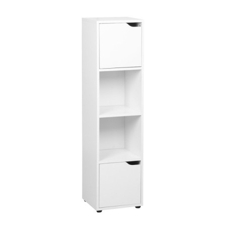 Dulap Shannon, MDF, alb, H.120 cm, MIFU000206-WH