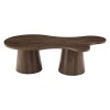 Masuta cafea Toulon, MDF, aspect de nuc, maro, L.150 cm, MIFU000209-WALN