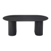 Masuta cafea Calais, MDF, neagra, L.120 cm, MIFU000212-BK