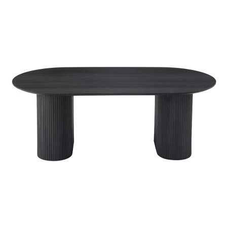 Masuta cafea Calais, MDF, neagra, L.120 cm, MIFU000212-BK