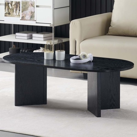 Masuta cafea Kavarna, MDF, neagra, L.120 cm, MIFU000215-BK