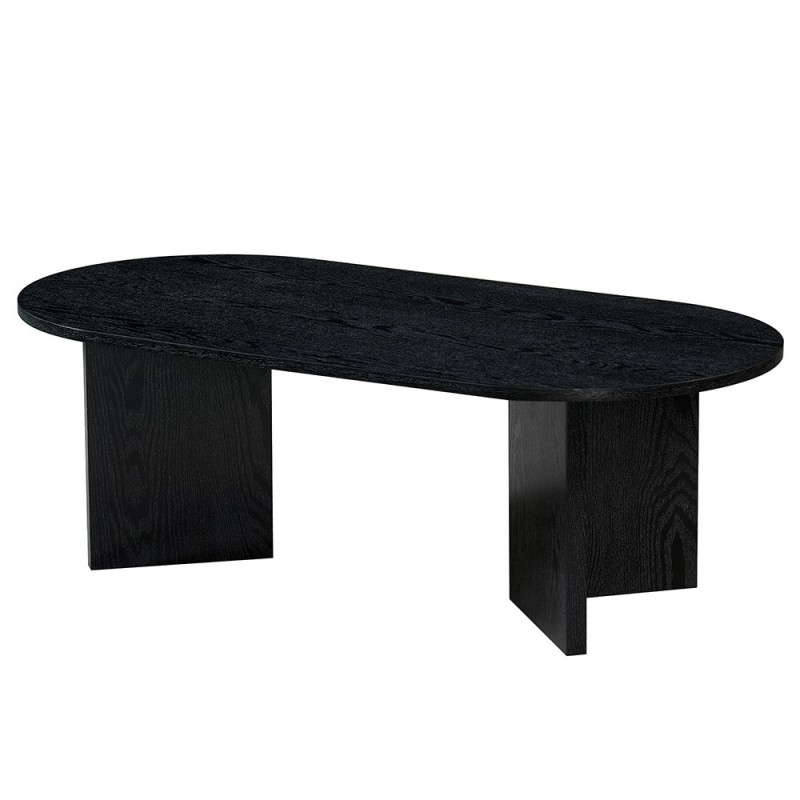 Masuta cafea Kavarna, MDF, neagra, L.120 cm, MIFU000215-BK