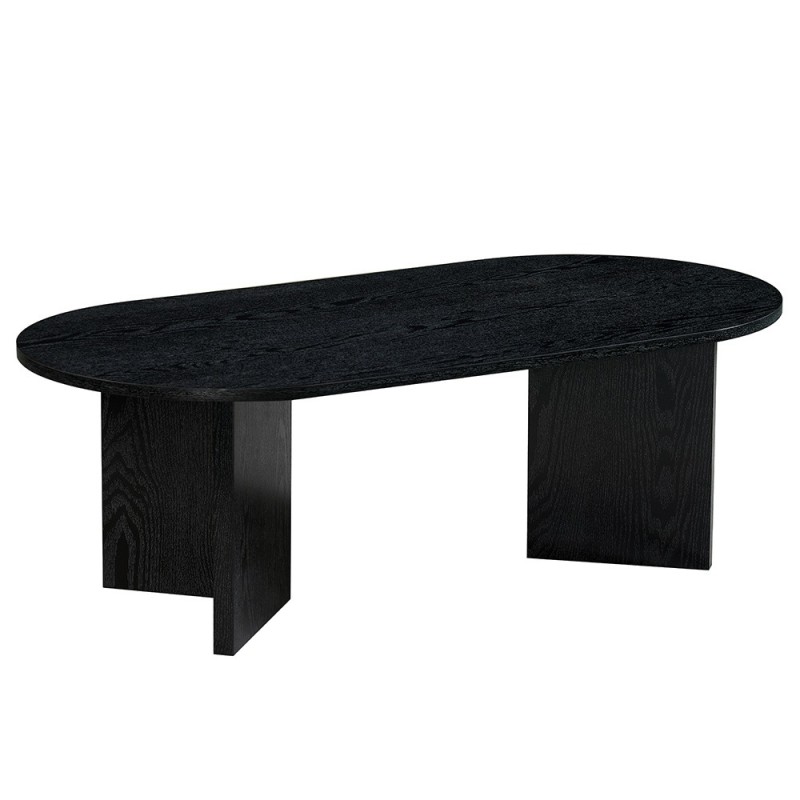 Masuta cafea Kavarna, MDF, neagra, L.120 cm, MIFU000215-BK